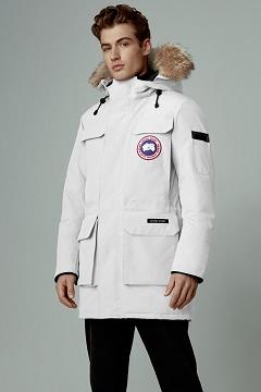 Chamarras Canada Goose Hombre México - Citadel Abrigos Blancos XB0267345